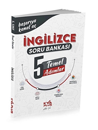 KORAY VAROL YAYINLARI 5. SINIF İNGİLİZCE TEMEL ADIMLAR SORU BANKASI