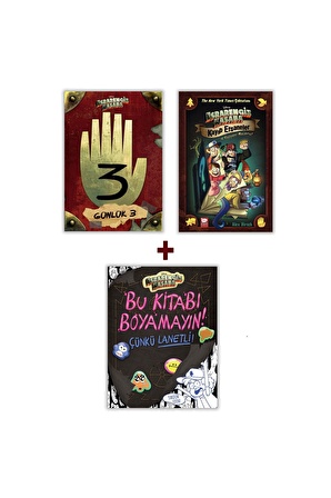 Disney Esrarengiz Kasaba Seti 2 + 1 Boyama Kitabı