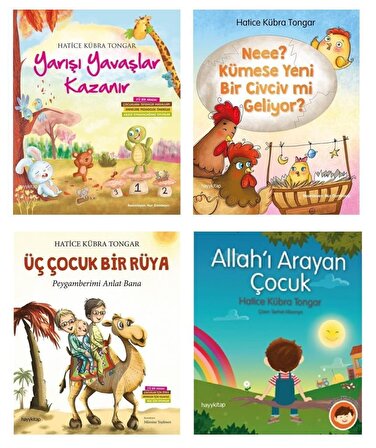 Hatice Kübra Tongar Çocuk Kitapları 4 lü Set