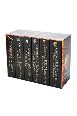 A Song Of Ice and Fire Box Set (6 Kitap Takım)
