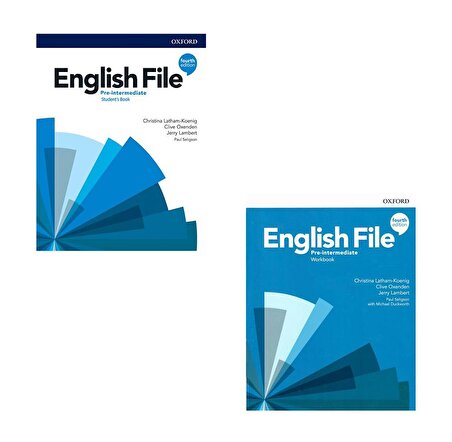 English File 4th Edition Pre-intermediate Student's Book With Online Practice + Workbook  (Access Code VARDIR)