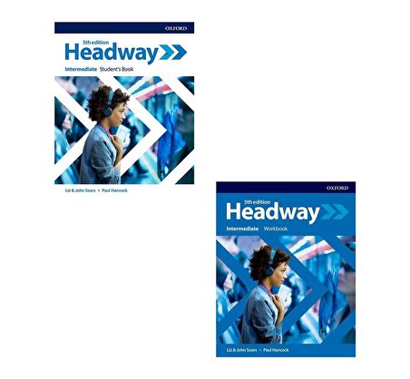 Headway 5th Edition intermediate Student's Book With Online Practice + Workbook  (Access Code VARDIR)