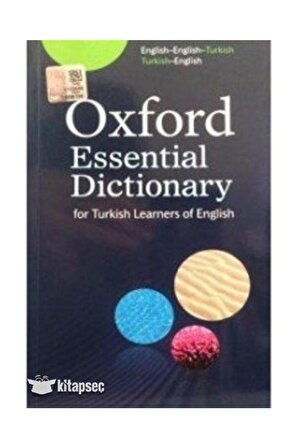 Essential Dictionary English-English-Turkish