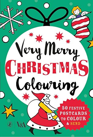 Very Merry Christmas Colouring: 50 Festive Postcards to Colour and Send