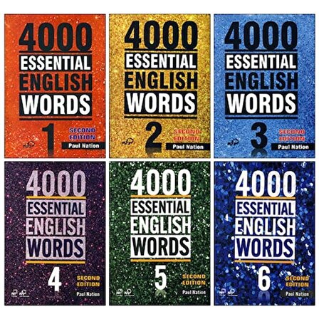 4000 Essentıal Englısh Words 1-2-3-4-5-6 + Audios ( 2nd Ed. )