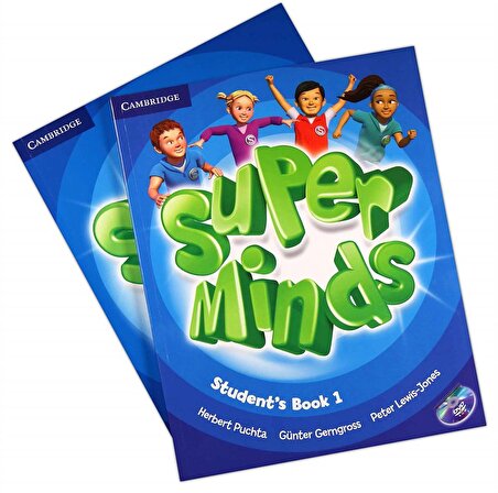 Super Minds Level 1 Student's Book and Workbook with DVD-ROM