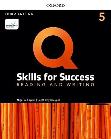 Q Skills For Success Reading and Writing 5 ( Third (3rd) Ed.) + DVD (Cd li versiyon - KOD YOKTUR)