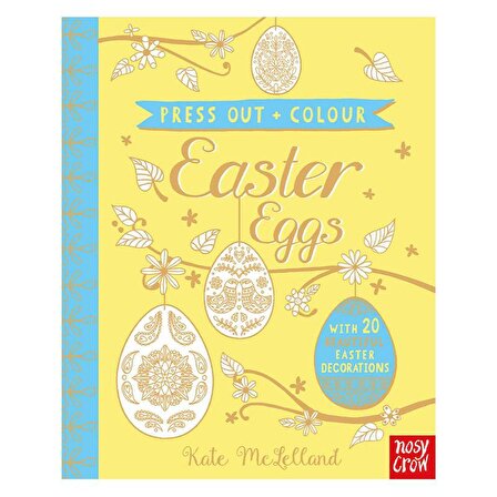 Nosy Crow Press Out and Colour - Easter Eggs
