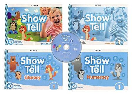 Show and Tell 1 Student Book +Activity +Literacy +Numeracy +CD (2nd Edition)