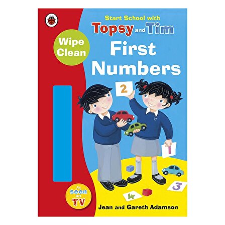 Ladybird Start School with Topsy and Tim-  Wipe Clean First Numbers
