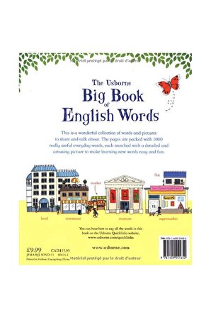The Usborne Big Book Of English Words