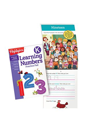 Highlights Kindergarten Learning By Numbers