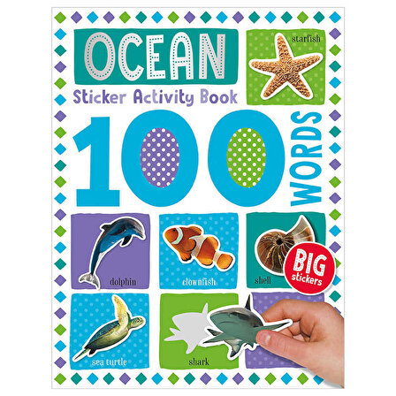 100 Words Ocean Sticker Activity Book