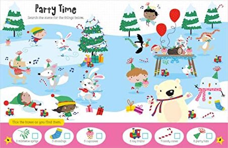 Shiny Stickers Christmas Wonderland - Christmas Activity Book