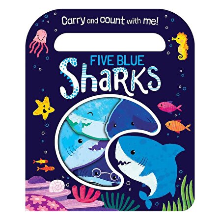 Imagine That Five Blue Sharks - Carry and Count