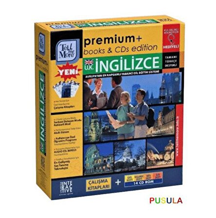 Tell Me More Premium İngilizce Eğitim Seti 14 cd-rom