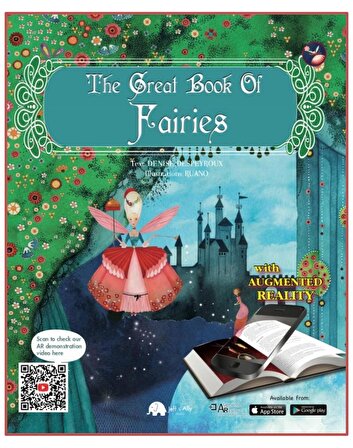 The Great Book Of Fairies (+ ARTTIRILMIŞ GERÇEKLİK Uygulaması Ekli Çocuk Kitabı; PERİ ÖYKÜLERİ)
