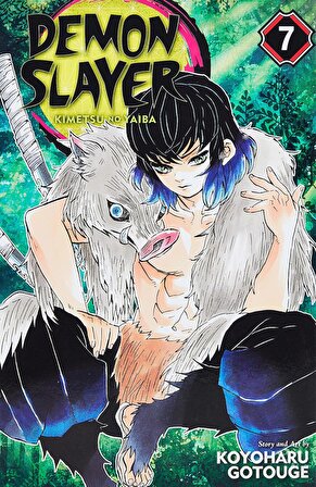 Demon Slayer 7: Kimetsu no Yaiba --  İblis Keser 7  İngilizce Çizgi Roman 