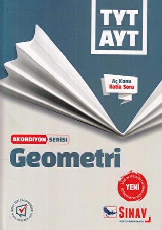 Sınav TYT AYT Geometri Akordiyon Serisi (Yeni)
