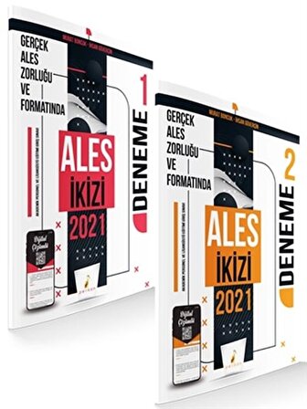 Pelikan 2021 ALES İkizi 2 Özgün Deneme Sınavı Dijital Çözümlü