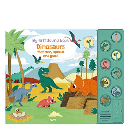 Auzou My First Sound Book - Dinosaurs