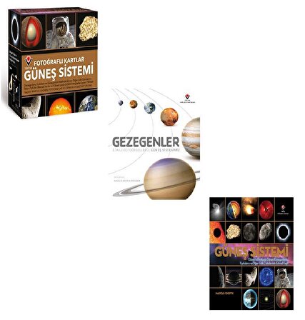 Tübitak Güneş Sistemi ve Gezegenler Seti 3 Kitap