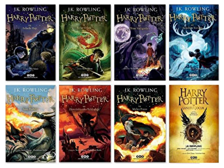Harry Potter Set 8 Kitap