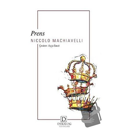 Prens / Dekalog Yayınları / Niccolo Machiavelli