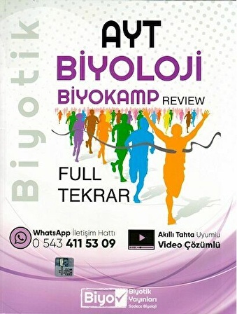 Biyotik Yayınları AYT Biyoloji Full Tekrar