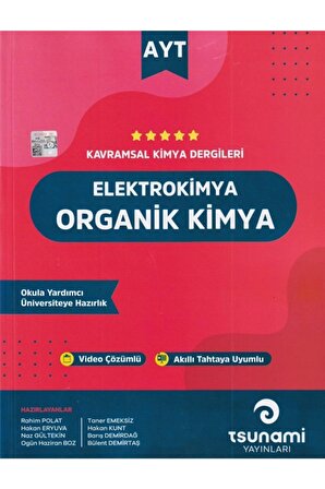 Tsunami AYT ELEKTROKİMYA-ORGANİK KİMYA