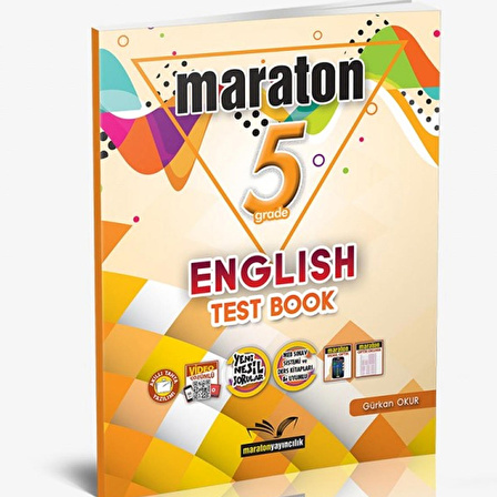 Maraton Yayınları Grade 5 English Test Book