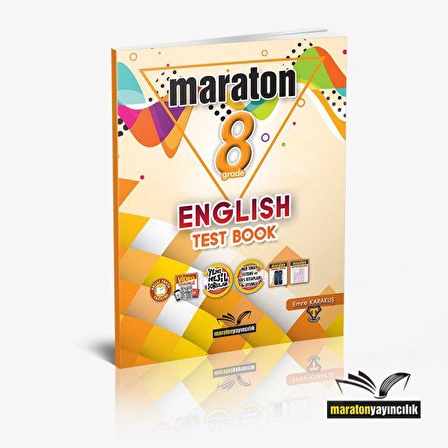 Maraton Yayınları 8. Sınıf English Test Book