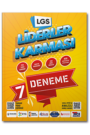 Liderler Karması 2021 8. Sınıf LGS 7 Deneme