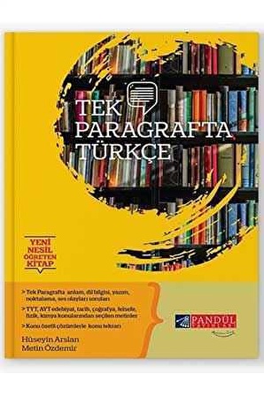 PANDÜL TEK PARAGRAFTA TÜRKÇE 2020-2021