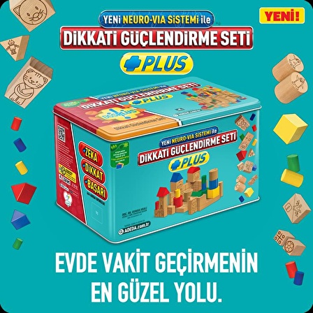 DİKKATİ GÜÇLENDİRME SETİ PLUS 4 YAŞ KUTU