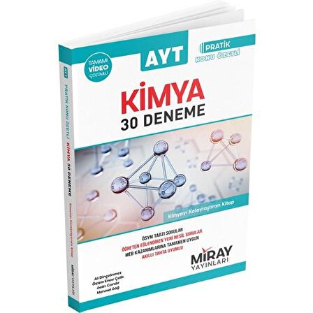 AYT Kimya 30 Deneme