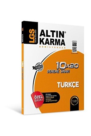 Altın Karma Lgs Türkçe 10x20 Branş Deneme