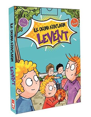 Levent - İlk Okuma Kitaplarım (1. Sınıf 10 Kitap Set) - Mustafa Orakçı - Timaş Çocuk