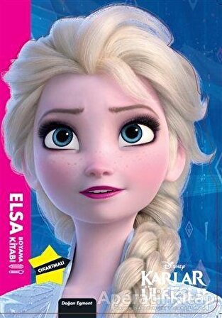 Disney Karlar Ülkesi 2 - Elsa Boyama Kitabı - Kolektif - Doğan Egmont Yayıncılık