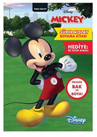 Disney Mickey / Süper Kolay Boyama Kitabı - Kolektif - Doğan Egmont Yayınları