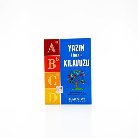Yazım ( İmla) Kılavuzu Güncel ve Yeni Baskı, Karton Kapak, 4E yayın, Karatay Yayınları