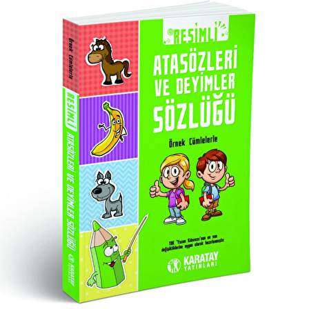 Resimli Atasözleri ve Deyimler Sözlüğü Resimli, TDK Onaylı! Karton Kapak, 4E Yayın