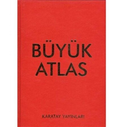 Büyük Atlas - Ciltli