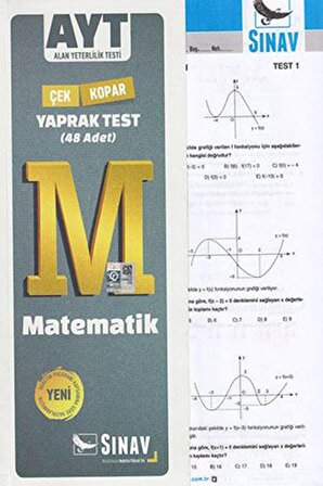Sınav AYT Matematik Yaprak Test (Yeni)