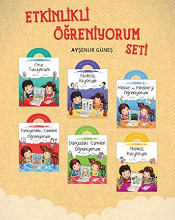 Etkinlikli Öğreniyorum Seti (6 Kitap Takım) - Ayşenur Güneş - Nesil Çocuk Yayınları