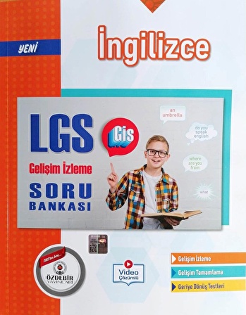 ÖZDEBİR 8.Sınıf LGS İngilizce  Gelişim İzleme GİS Soru Bankası