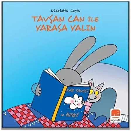 Tavşan Can İle Yarasa Yalın - Nicoletta Costa - Uçan Fil Yayınları