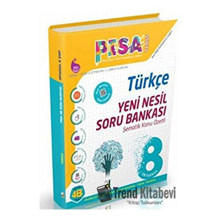 8. Sınıf Pisa Yeni Nesil Türkçe Soru Bankası / Damla Yayınevi   Bayilik / Kolektif