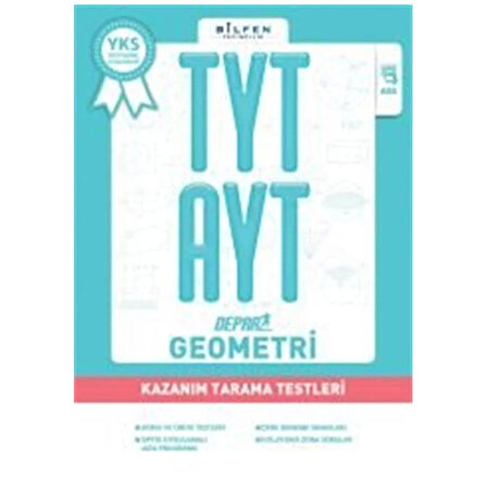 Bilfen Yayınları TYT AYT Depar Geometri Kazanım Tarama Testleri