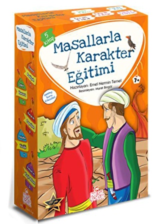 Masallarla Karakter Eğitimi (5 Kitap Kutulu) - Emel Nermin Temel - Nesil Yayınları